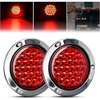 Red 24Led 2Pcs Screws