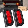Red + Brackets 2pcs